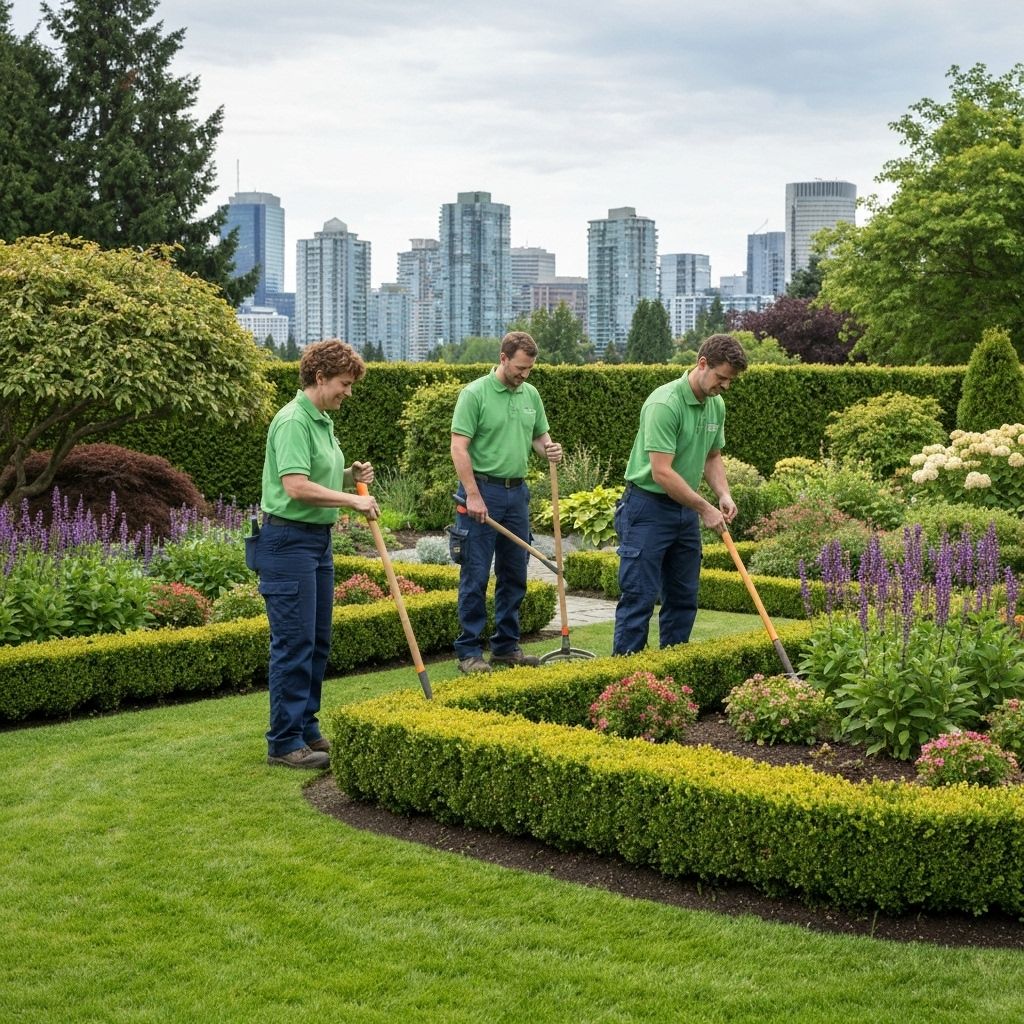 Lawnvis team at work